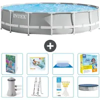 Intex Prism Frame Zwembad, rond - 457x107 cm - 7-delig, model S639
