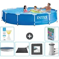 Intex Framezwembad, rond - 366x76 cm - 5-delig, model S21