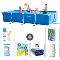 Intex Rechthoekig zwembad - 450x220x84 cm - 5-delig, model S65