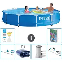 Intex Framezwembad, rond - 366x76 cm - 5-delig, model S149