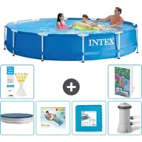 Intex Framezwembad, rond - 366x76 cm - 5-delig, model S129