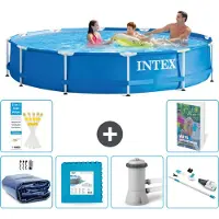 Intex Framezwembad, rond - 366x76 cm - 5-delig, model S145