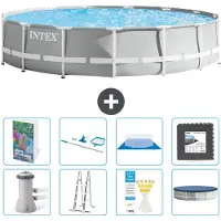 Intex Prism Frame Zwembad, rond - 457x107 cm - 7-delig, model S565