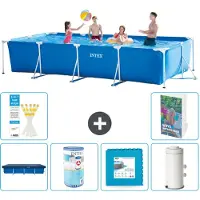 Intex Rechthoekig framezwembad - 450x220x84 cm - 5-delig, model S80