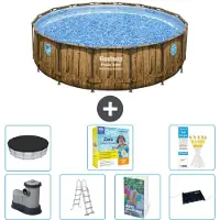Bestway Power Steel Ronde Zwembad - 488x122 cm - 6-delig - Model S582