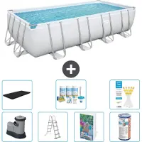 Bestway Power Steel Rechthoekig - 549x274x122 cm - 6-delig S556
