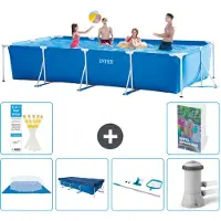Intex Rechthoekig zwembad - 450x220x84 cm - 5-delig, model S51