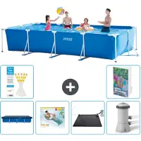Intex Rechthoekig framezwembad - 450x220x84 cm - 5-delig, model S45
