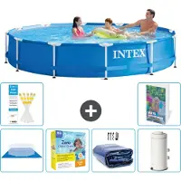 Intex Framezwembad, rond - 366x76 cm - 5-delig, model S71