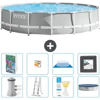 Intex Prism Frame Zwembad, rond - 457x107 cm - 7-delig, model S525