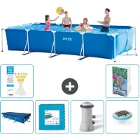 Intex Rechthoekig zwembad - 450x220x84 cm - 5-delig - Model S174