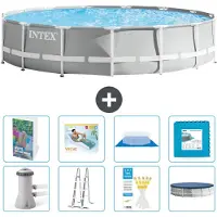 Intex Prism Frame Zwembad, rond - 457x107 cm - 7-delig, model S651