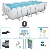 Bestway Power Steel Rechthoekig zwembad - 549x274x122 cm - 6-delig - Model S548