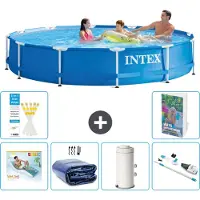 Intex Framezwembad, rond - 366x76 cm - 5-delig, model S87