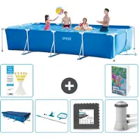 Intex Rechthoekig zwembad - 450x220x84 cm - 5-delig - Model S163