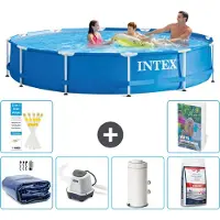 Intex Framezwembad, rond - 366x76 cm - 5-delig, model S155