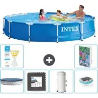 Intex Framezwembad, rond - 366x76 cm - 5-delig, model S138