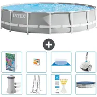 Intex Prism Frame Zwembad, rond - 457x107 cm - 7-delig, model S590