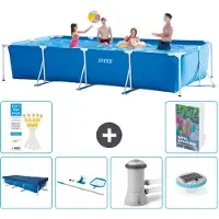 Intex Rechthoekig zwembad - 450x220x84 cm - 5-delig, model S73
