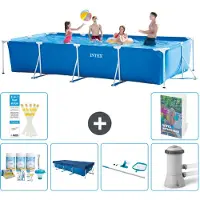 Intex Rechthoekig zwembad - 450x220x84 cm - 5-delig S162