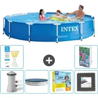 Intex Framezwembad, rond - 366x76 cm - 5-delig, model S259