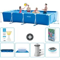 Intex Rechthoekig framezwembad - 450x220x84 cm - 5-delig, model S74