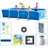 Intex Rechthoekig framezwembad - 450x220x84 cm - 5-delig, model S85