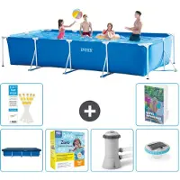 Intex Rechthoekig zwembad - 450x220x84 cm - 5-delig, model S4