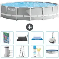 Intex Prism Frame Zwembad, rond - 457x107 cm - 7-delig, model S600