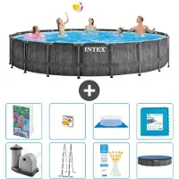 Intex Prism Frame Zwembad, rond - 549x122 cm - 7-delig, model S570