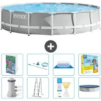 Intex Prism Frame Zwembad, rond - 457x107 cm - 7-delig, model S550