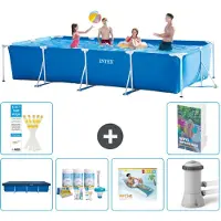Intex Rechthoekig zwembad - 450x220x84 cm - 5-delig - Model S172