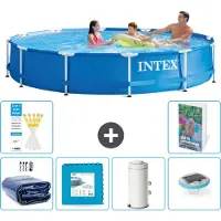 Intex Framezwembad, rond - 366x76 cm - 5-delig, model S152