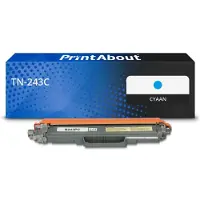 PrintAbout Huismerk vervangt Brother TN-243C Toner Cyaan