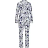 s.Oliver Pyjama pastelblauw / wit