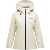 Peak Performance Ski Jas Women Anima HIPE 2L Insulated Shell Jacket Sand Fog-XL