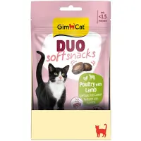 GimCat 12x Duo Kattensnack Lam & Gevogelte 50 gr