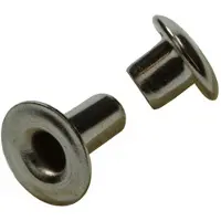 Mack Messing Vernikkelde Klinknagels 11 stuks 3,3 x 7,0 mm