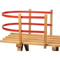 Schreuders Sport Rugleuning voor Houten Slee - Beukenhout