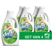 Dreft 4x Vloeibaar Wasmiddel Origineel 32 Wasbeurten 1,4 Liter