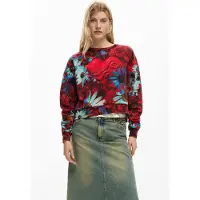 Desigual Sweatshirt blauw / hemelsblauw / rood