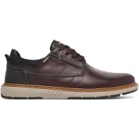 Pikolinos Heren Bruine leren sneakers Bilbao (44), Leer, Plat, Veters, Casual M8D-4292C1