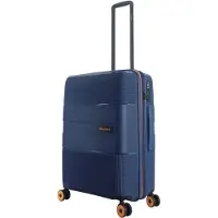Discovery Trails Harde Koffer / Trolley / Reiskoffer - 64 Liter Medium - Marine Blauw - Blauw / Medium