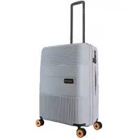 Discovery Trails Harde Koffer / Trolley / Reiskoffer - 64 Liter Medium - Zilver - Zilver / Medium