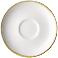 Olympia Kiln schotels voor 230ml kopjes krijtwit 140mm (6 stuks), 14(Ø)cm