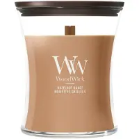 Woodwick Hazelnut Roast Medium Geurkaars