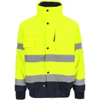 Herock 25MJC1801YENY Tarvos High Viz Jas Geel/Marine - Maat XXXL