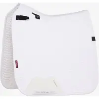 LeMieux Zadeldek Finesse Square White - Dressuur(L) | Zadeldekje paard