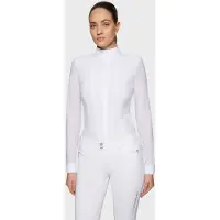 Samshield Marina Wedstrijdshirt Lange Mouwen Dames L Wit