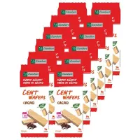 Damhert | Minder Suikers | Centwafers Cacao | 12 stuks | 12 x 100 g